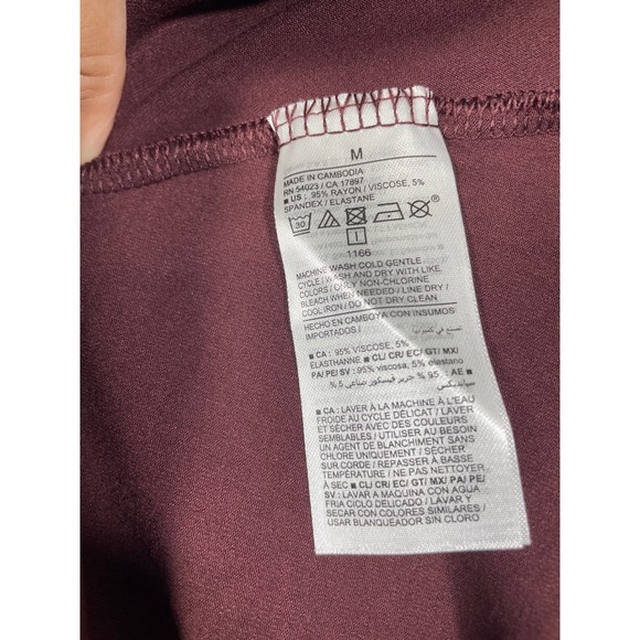 Old Navy Swing Dress Long Sleeve Casual Everyday Dress Brown Size M Women - Picture 4 of 8